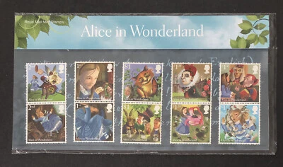 GB 2015 MNH ALICE IN WONDERLAND PRESENTATION PACK No 506 WITH FREE UK P&P - Image 1 of 2