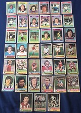38x Different TOPPS 1975/76 & 1976/77 Football Cards