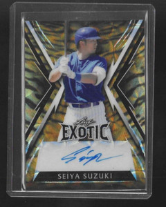 2023 LEAF EXOTIC BASEBALL SEIYA SUZUKI TIGER KALEIDOSCOPE AUTOGRAPH AUTO /8
