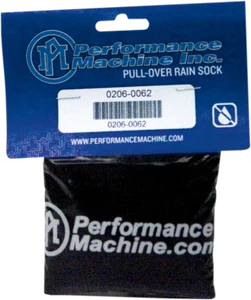 Performance Machine (Pm) Pullover Rain Sock - Black - Fast Air Intake Cleaners - Picture 1 of 1