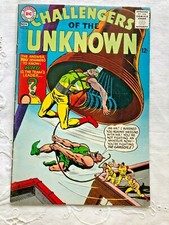 Challengers of the Unknown Comic #46 DC Silver Age FINE Condition Nov 65