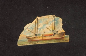 N119 Duke Honest Long Cut Tobacco, Lighthouses, 1890, Brentons Reef (B) - Picture 1 of 2