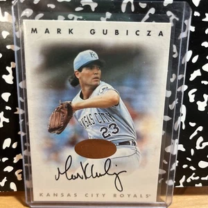 Donruss Leaf Signature Series 1996 bronce marca automática autógrafo Gubicza | casi nuevo-como nuevo | - Imagen 1 de 5