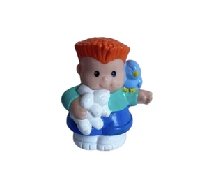 Fisher Price Little People Pet Store Ragazzo Zenzero Main Street Village Vintage 1997 - Foto 1 di 4