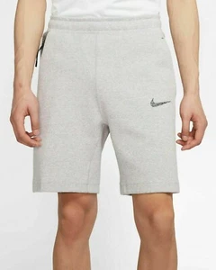 Nike Tech Fleece Shorts 50 Sustainable Materials Size Small Grey Men CJ5488-902 - Picture 1 of 6