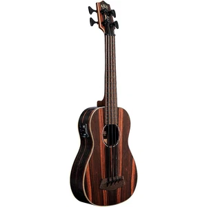 Kala Striped Ebony Acoustic-Electric U-Bass - Picture 1 of 4