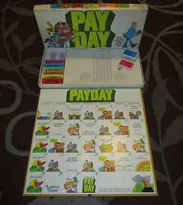 Vintage 1975 PAYDAY "Where Does All The Money Go" Board Game Parker Bros No. 32 - Picture 1 of 10