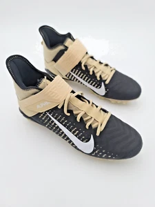 Botines de fútbol Nike Alpha Menace Pro 2 Mid Gold Wake Forest para hombre talla 11 - Imagen 1 de 7