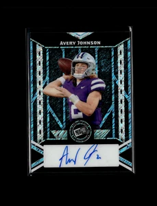 AVERY JOHNSON 2025 Leaf Metal Press Pass 7/20 Auto #PPA-AJ2 - Picture 1 of 2
