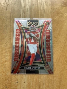 XAVIER WORHTY 2024 SELECT #14 TURBOCHARGED ROOKIE (RC) CHIEFS - Picture 1 of 2