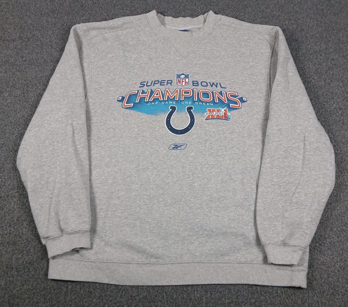 Reebok NFL Indianapolis Colts スウェット XL Reebok Indianapolis Colts NFL Sweatshirts for sale | eBay