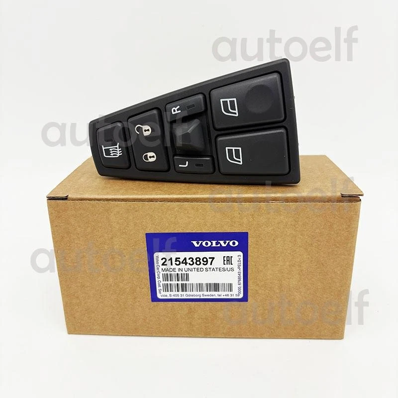 Interruptor de ventana de control maestro OEM 21543897 para camión Volvo FH12 FM VNL 20752918 Foto 1 de 3