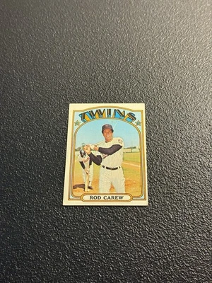 1972 Topps - High # Rod Carew #695 en muy buen estado - ¡Excelente lectura! Foto 1 de 2