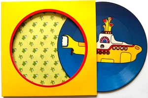 BEATLES - Yellow Submarine Picture Disc 7" Vinyl . 50th Anniversary. New Sealed. - Picture 1 of 4