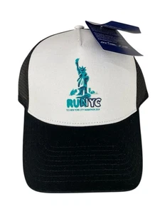 NEU New Balance TCS New York City Marathon 2024 Run NYC Trucker Mütze Cap weiß - Bild 1 von 7