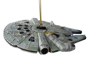 Baumschmuck Raumschiff Millenium Falcon aus Star Wars - Weihnachtskugel - Bild 1 von 1