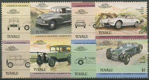Tuvalu 1984 Autos Morris Studebaker Allard 268/75 postfrisch - Picture 1 of 1