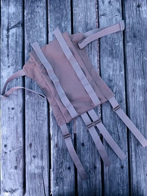 Beaver tail attachment for Mystery Ranch ASAP 3DAP 2DAP Blitz in coyote brown