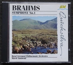Brahms: Symphony No. 1. Royal Liverpool Phil, Marek Janowski. 1 CD 1993, ASV - Picture 1 of 3