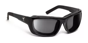 7eye by Panoptx Ventus Glossy Black Airshield with multiple lens options - Picture 1 of 48