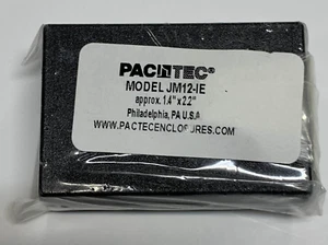 3pcs PAC-TEK Black ABS Boxes JM12-IE 1.6X2.4X.80 in w/screws New NOS USA Stock - Picture 1 of 2