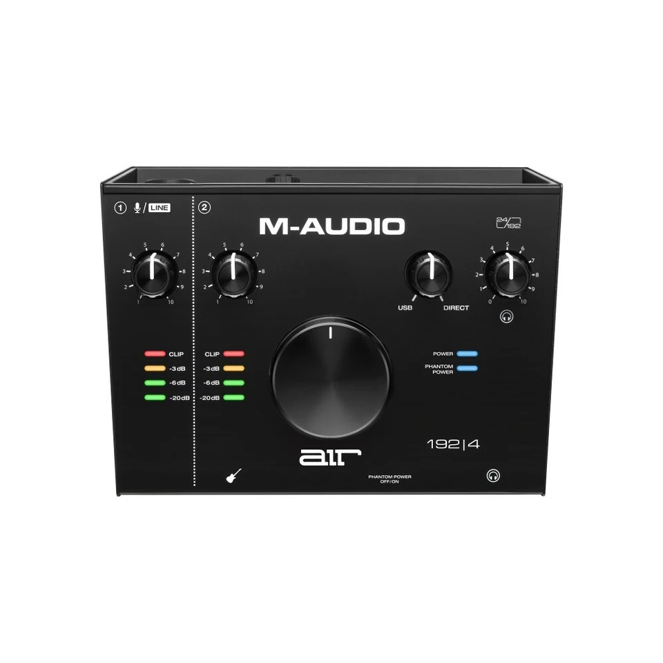 Interfaccia Audio Midi USB 2 in 2 Out con 1 Ingresso microfonico M-audio 192|4