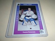 1993 Quebec Pee-Wee Tournament  MCDONALDS  #437 PASCAL AUBUT POINTE-LEVY