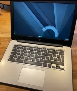 HP Chromebook 14 G4 14" Laptop - Intel Celeron - 4GB Ram - 16GB SSD - Picture 1 of 6