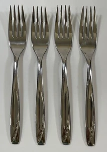 CUBERTERÍA INTERNATIONAL IS ROGERS 4 PIEZAS CORTACÉSPED 7" ACERO INOXIDABLE TENEDORES DE CENA CUBIERTOS - Imagen 1 de 3