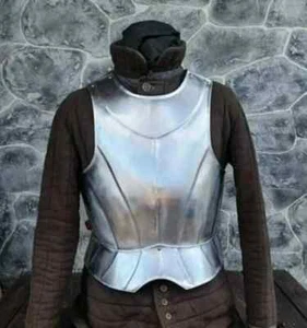 Disfraz de Caballero Coraza Medieval Armadura SCA Larp Guerrero Totalmente Usable - Imagen 1 de 3