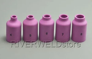 TIG Gas Lens Alumina Nozzle Cup 54N16 # QQ300 WP 17 18 26 TIG Welding Torch 5pcs - Picture 1 of 7