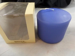Molca Designs Pillar Candle 4" X 4" 5 Colors to Choose Unscented New in Box  - Picture 1 of 9