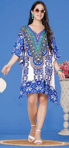 Vestido de verano indio para mujer caftanes vestido de noche africano midi vestido de novia caftán - Imagen 1 de 17
