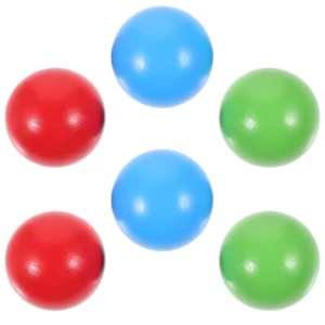 6Pcs Bocce for Kids Wooden Grass Yard Garden Bocce Kit Outdoor - Picture 1 of 12