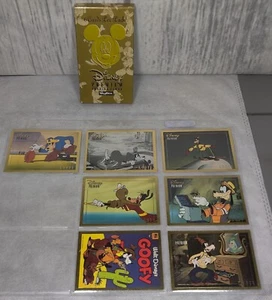 1995 Skybox Disney Premium Gold  Trading Cards - Goofy - Lot Of 7 - Picture 1 of 9