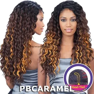 Freetress Equal Synthetic Deep Invisible L Part Lace Front Curly Hair Wig- KYLIE - Picture 1 of 14