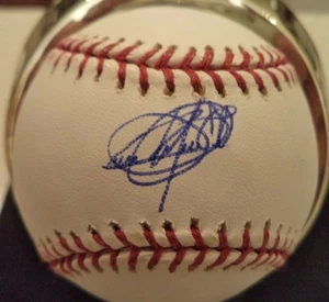 Béisbol OML autografiado firmado #1 CARLOS TRIUNFEL - Imagen 1 de 2
