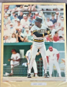 Barry Bonds Pittsburgh Pirates Autographed Signed 8x10 Photo - Picture 1 of 1