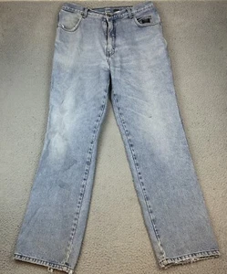 Harley Davidson Jeans Mens 36x34 Straight Leg Relaxed Fit Light Wash USA Adult - Picture 1 of 18