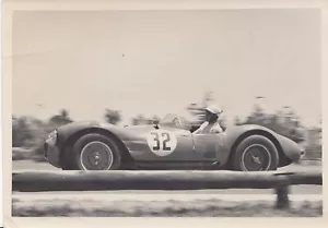 MASERATI A6GCS 1955 BUENOS AIRES 1000 ALESSANDRO DE TOMASO FOTO ORIGINAL DE ÉPOCA - Imagen 1 de 2