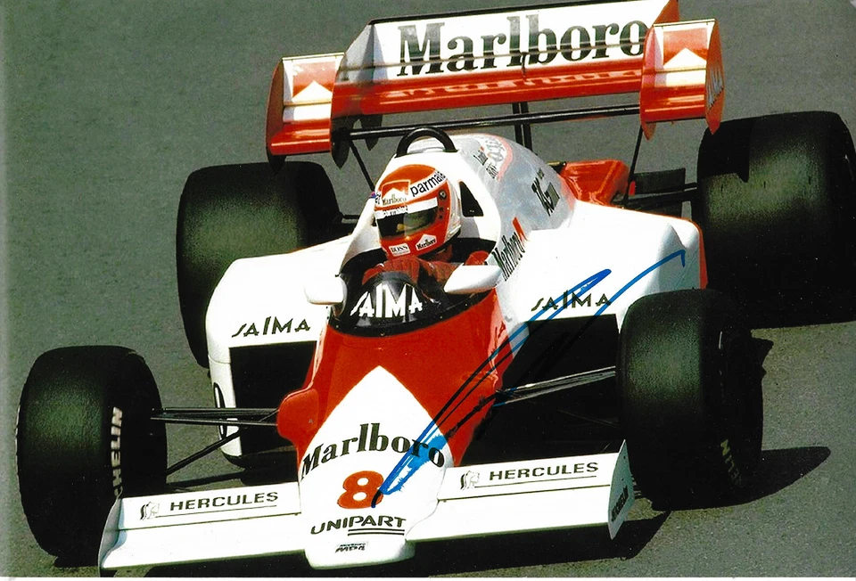 Niki Lauda Autogramm signed 20x30 cm Bild  - Bild 1 von 1