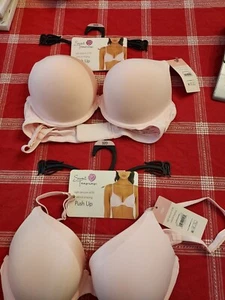 Secret Treasures Damen Rosa Bügel Wandelbar Luxe Push Up BH - Bild 1 von 6