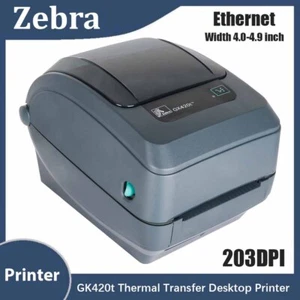 Impresora de transferencia térmica Zebra 203 ppp ancho de impresión 4 pulgadas GK42-102210-000 - Imagen 1 de 13