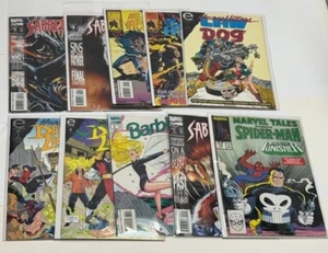 Lot of 10 Comic Books - Marvel/Epic Comics- Barbie, Dragon Lines, Sabretooth, Bl - Picture 1 of 11