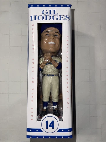 Gil Hodges Bobblehead Los Angles Dodgers 2022 Hall of Fame SGA Brooklyn MLB NIB Cover