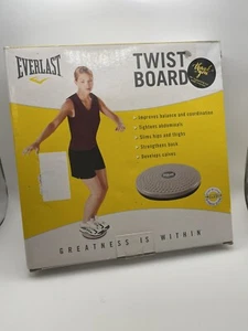 EVERLAST TWIST BOARD Tightens Abs Slims Hips & Thighs Strengthens Back Low Impac - Picture 1 of 4