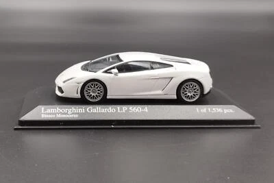 1:43 Lamborghini Gallardo White Minichamps - Immagine 1 di 4