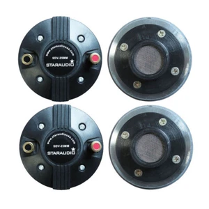 4-Pack 25MM Titanium Compression Drivers Speaker Screw-on Horn Driver Tweeters - Picture 1 of 12