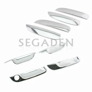 Cubierta de manija de puerta cromada + tazón apto para HYUNDAI Elantra borde de moldeo 2107AB - Imagen 1 de 3