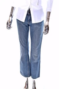 Marc Jacobs "M" Pocket Blue Bootcut Damen Designer Denim Jeans - Größe 2 - Bild 1 von 4